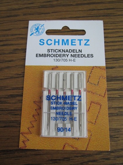 strojové jehly Schmetz - vyšívací