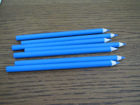 tužka na látku - modrá