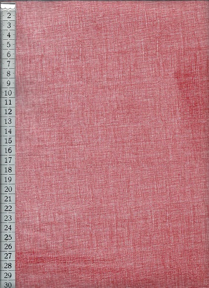 efekt režná - červená   š.140cm 