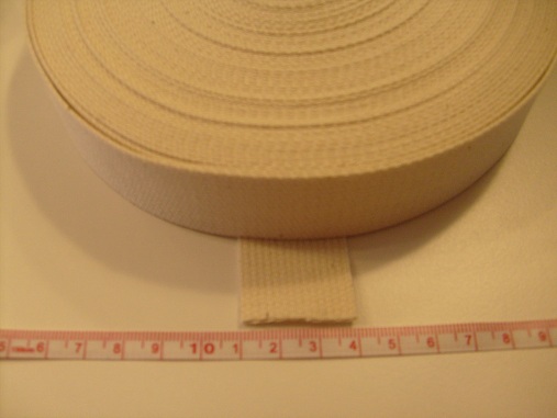 popruh - bavlna - šířka 30 mm